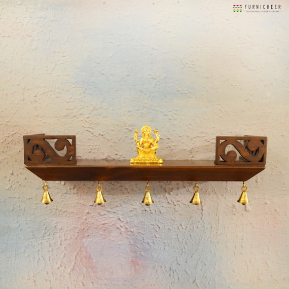 Wall Mounted Pooja Shelf Designs Wall Design Ideas