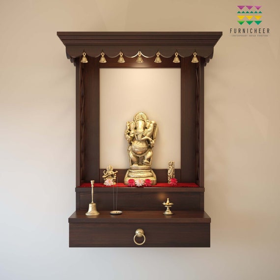 Pooja unit wall mount deals