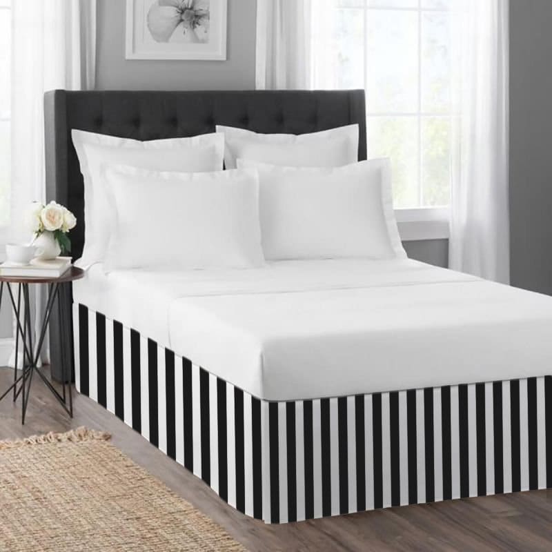 Striped Bed Skirt Etsy Sweden