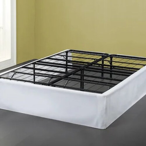 820 Drop Length Smartbase Bed Skirt 100 Cotton Etsy