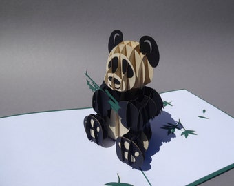 Carte D Anniversaire Panda Etsy Carte D Anniversaire Panda Etsy