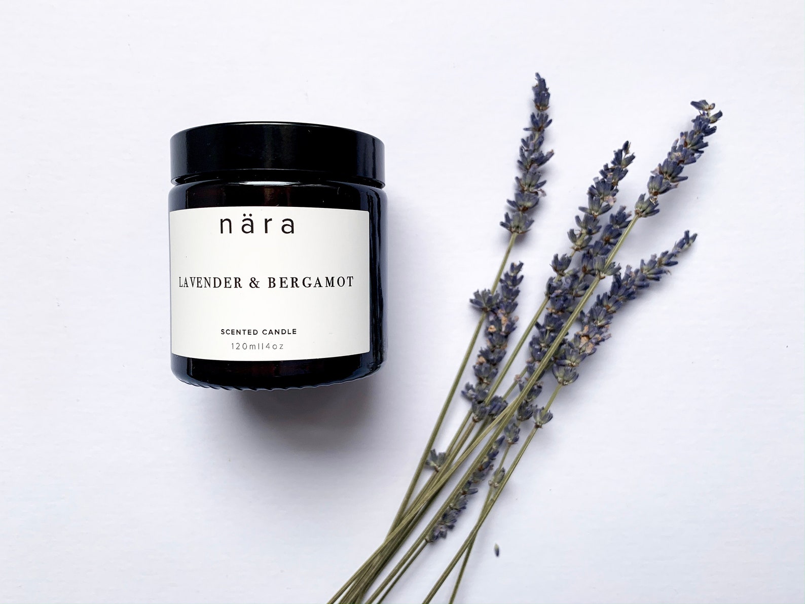 Lavender and Bergamot Essential Oil Scented Candle Etsy