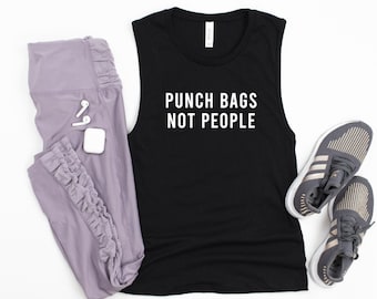 Funny Boxing Shirt For Women, Women's Funny Boxing Tank, Women's Boxing Tank, Unique Boxing Gifts For Women, Boxing Gift Ideas For Her