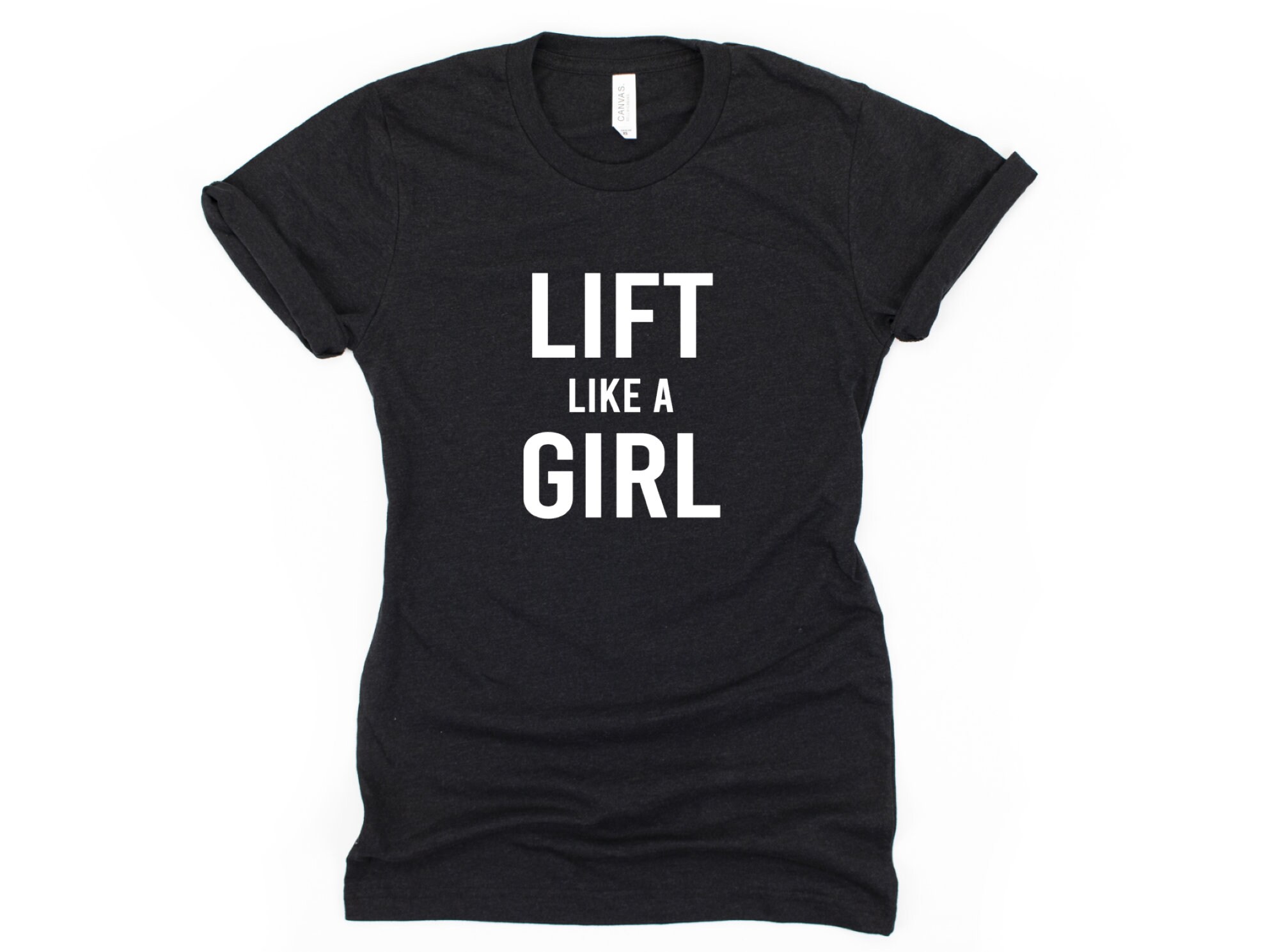 Unisex Tshirt Lift Like A GirlWorkout Shirts For Women Etsy