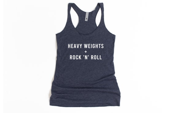 Workout Shirts, Workout Tanks For Women, Funny Workout Tanks For Women,  Lifting Tank, Rock N Roll Shirt, Funny Gym Tank, Funny Gym Shirt