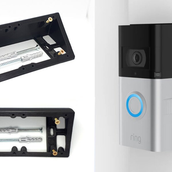 Vinyl Siding Ring Doorbell Mount Etsy