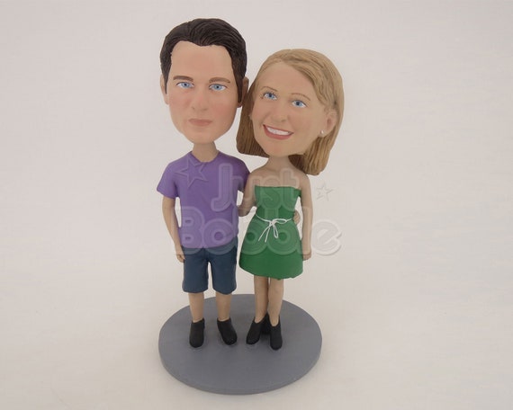 custom couple bobbleheads