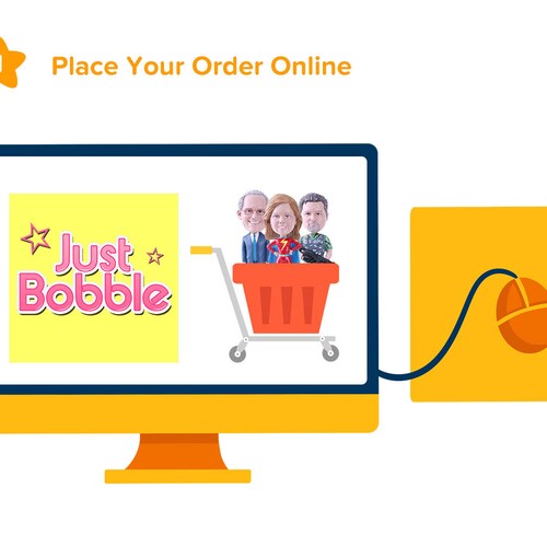 Custom Bobbleheads: Boating shops Man | Personalized Bobbleheads as Custom Gifts Best Gifts for Birthday, Wedding Cake Topper, Christmas etc.