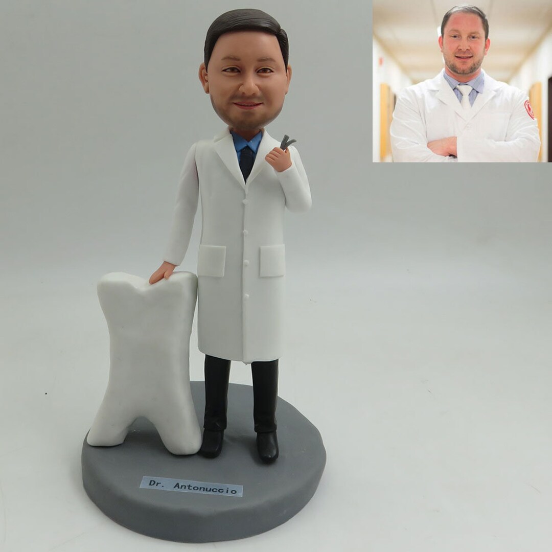 Dentist Male Gift Bobblehead - Personalized main image 0