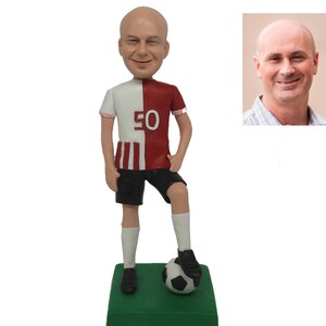 Custom bobble head footballers soccer player in 2023