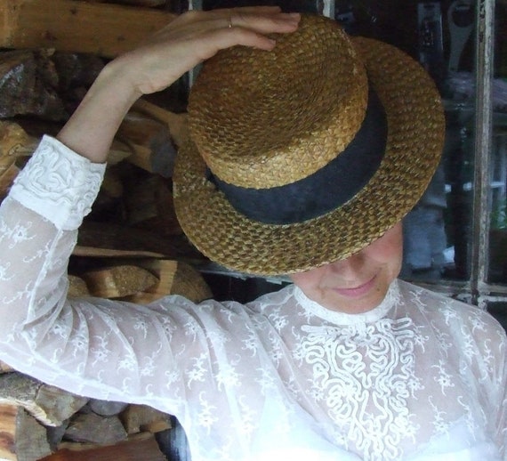 Antique victorian, edwardian, lace and soutache bl