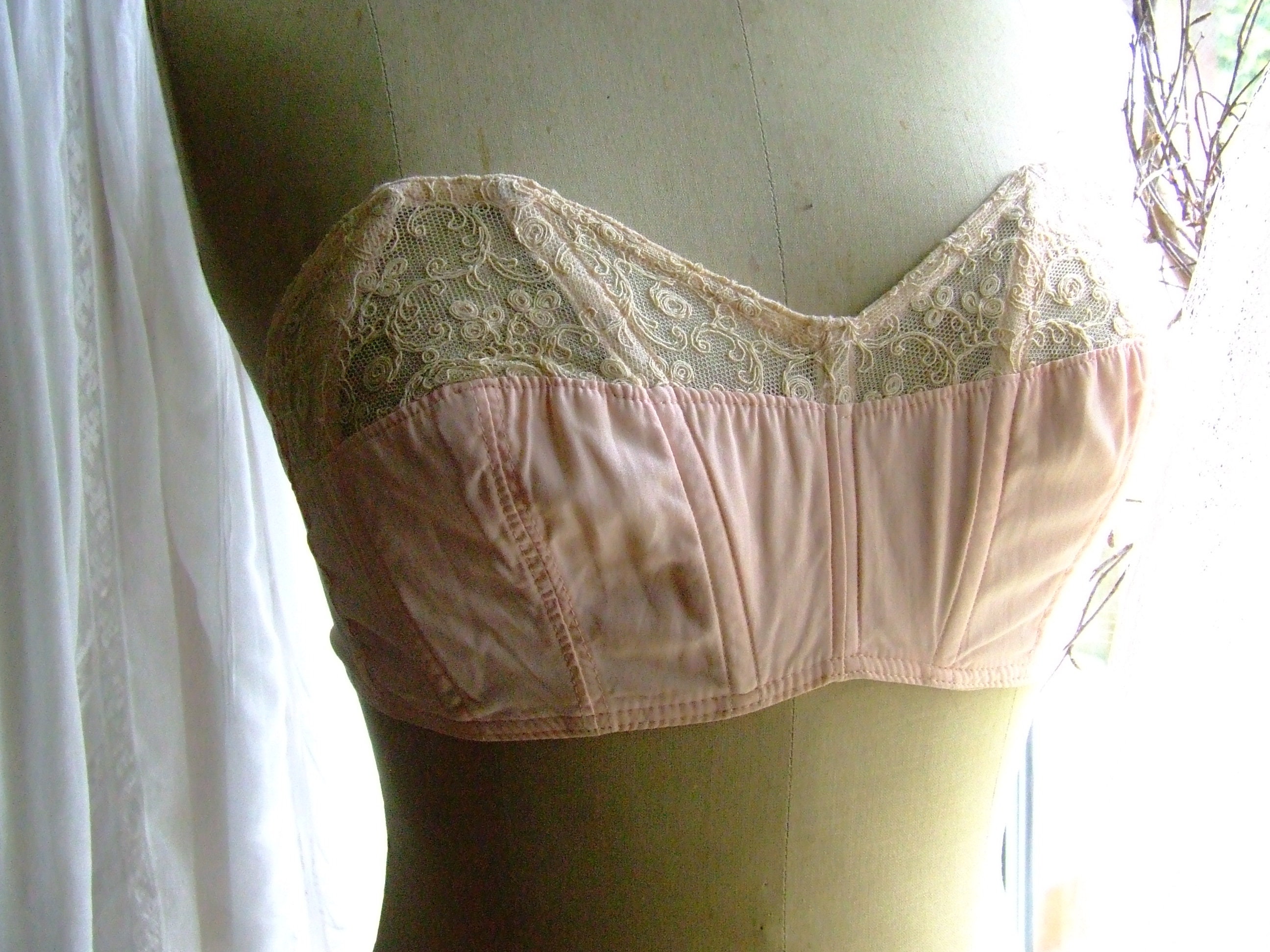 Image of Antique Late Edwardian Bralette, 's