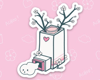 Ayy Fever Inhaler Asthma Die-Cut Vinyl Sticker  (Water/Weather Proof!)