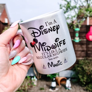 Disney Mug for Midwife - Disney Midwife Mug - Gift for Midwife - NHS Mug - Midwife Gift