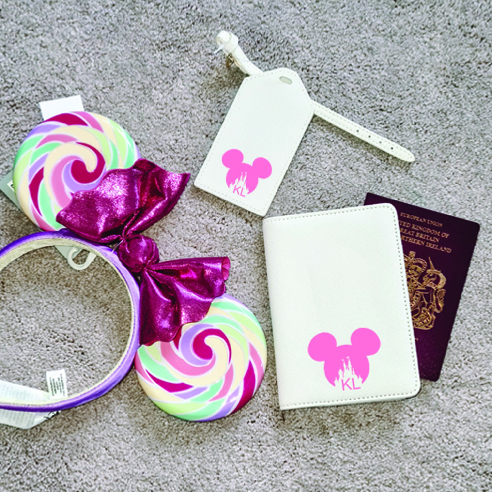 Personalised Disney Passport Cover Disney Passport Holder Etsy