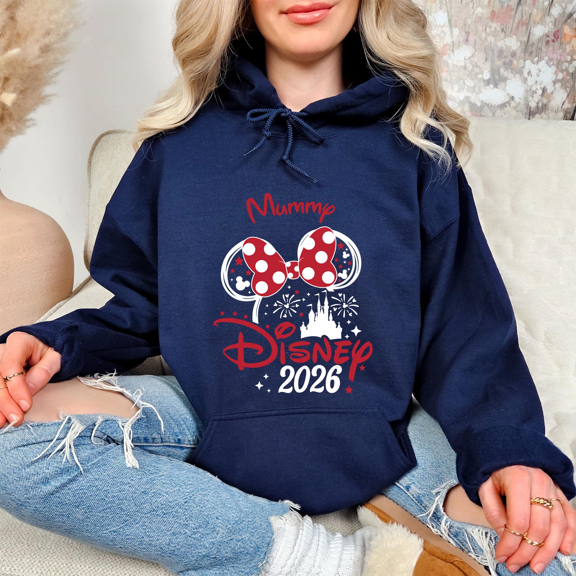Matching Hoodies for Disney Family Trip in 2026, Mickey a and
