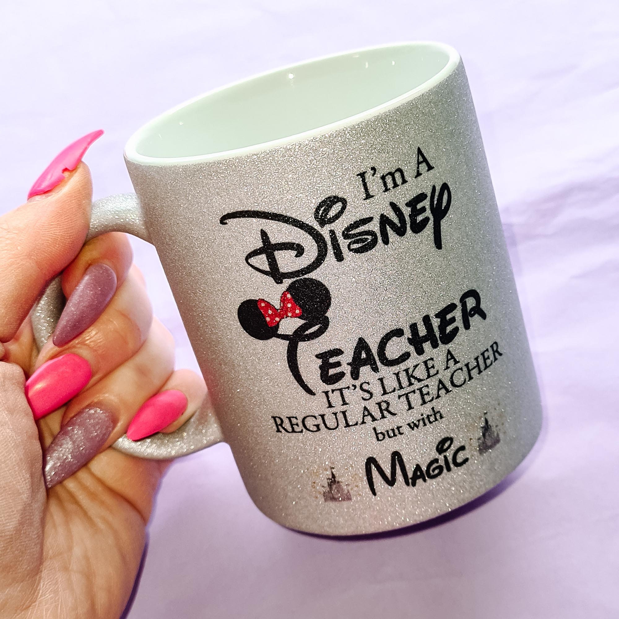 Disney Teacher Mug End of School Term Gift Teacher Gift Etsy