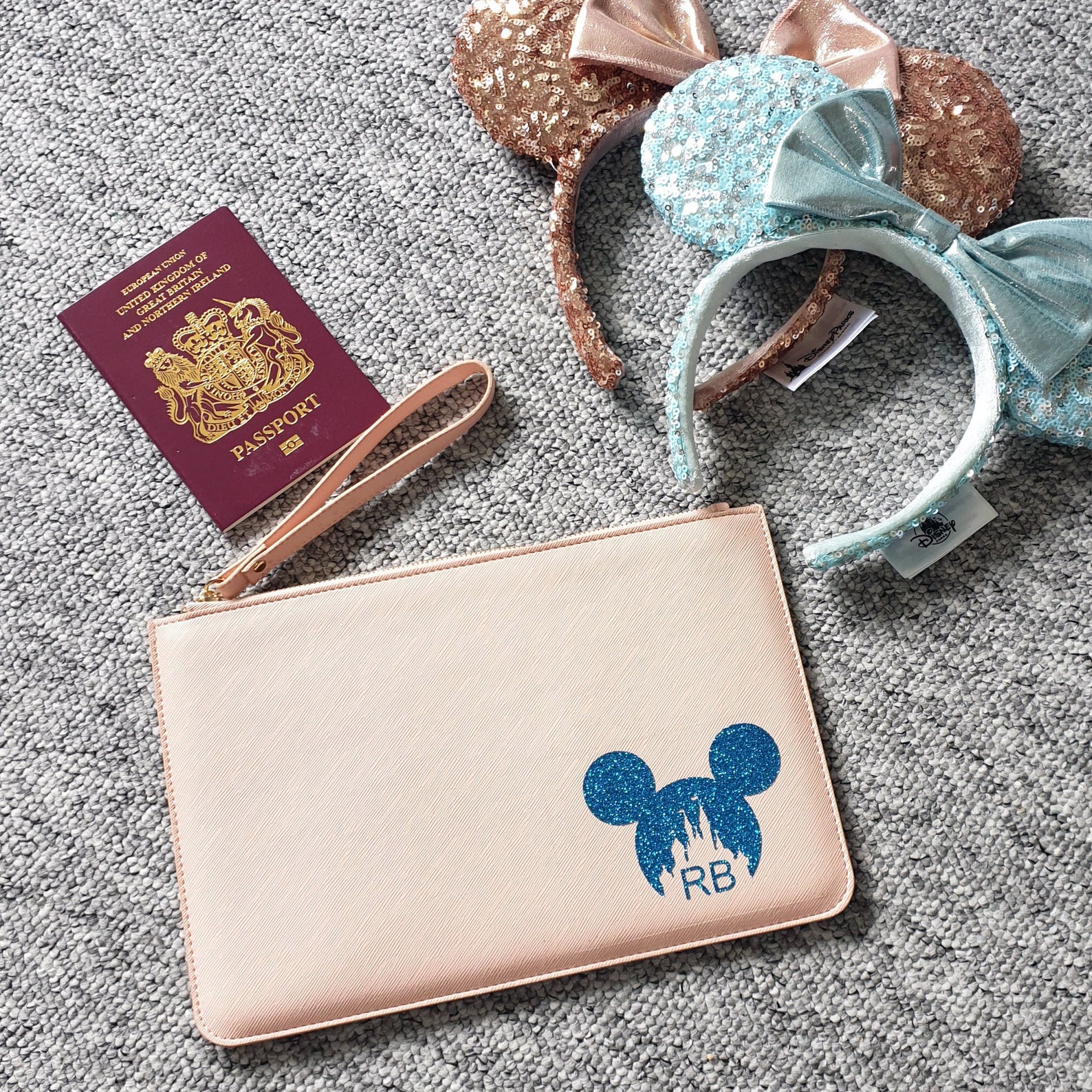 Personalised Disney Travel Document Wallet Disney Passport Etsy UK