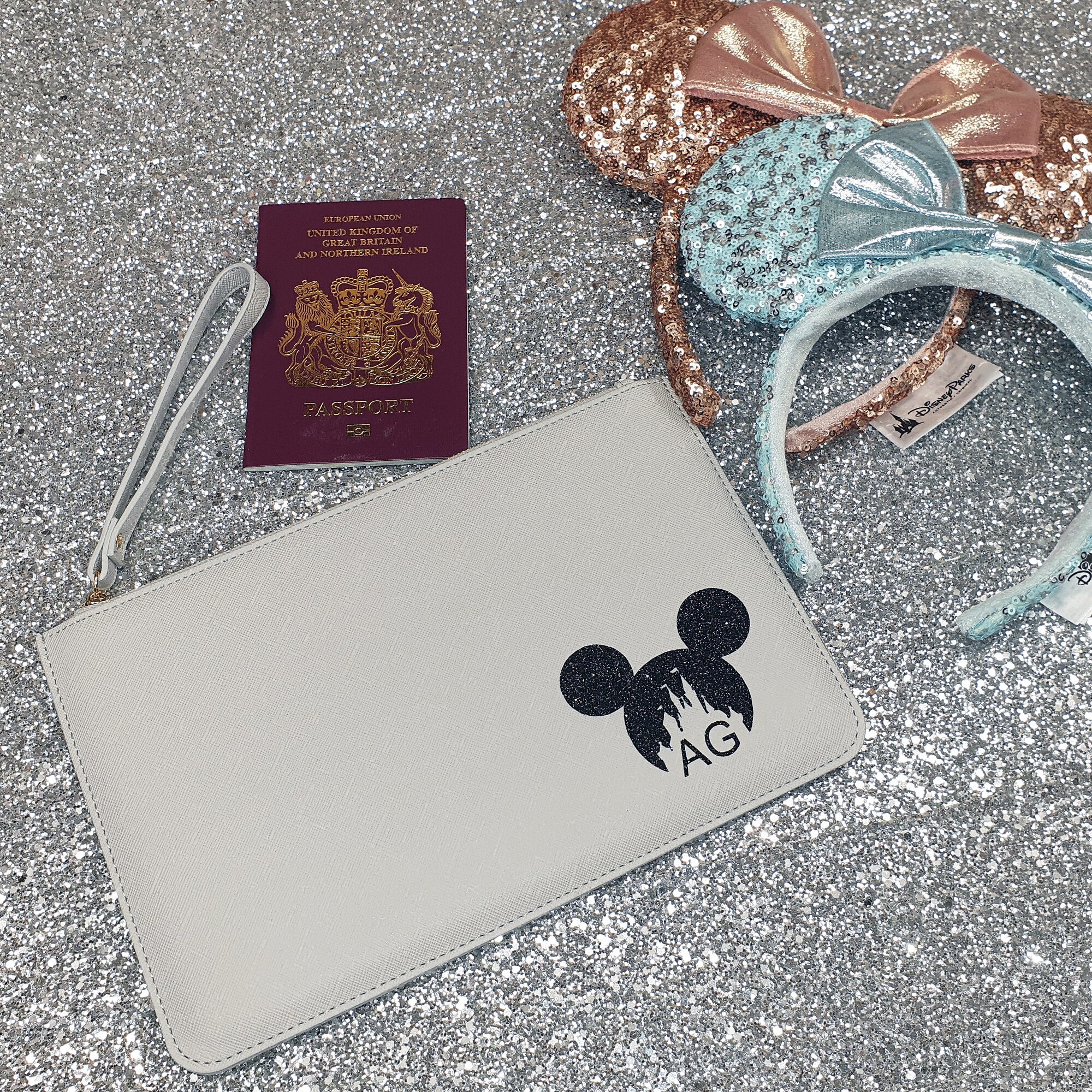 Personalised Disney Travel Document Wallet Disney Passport Etsy UK