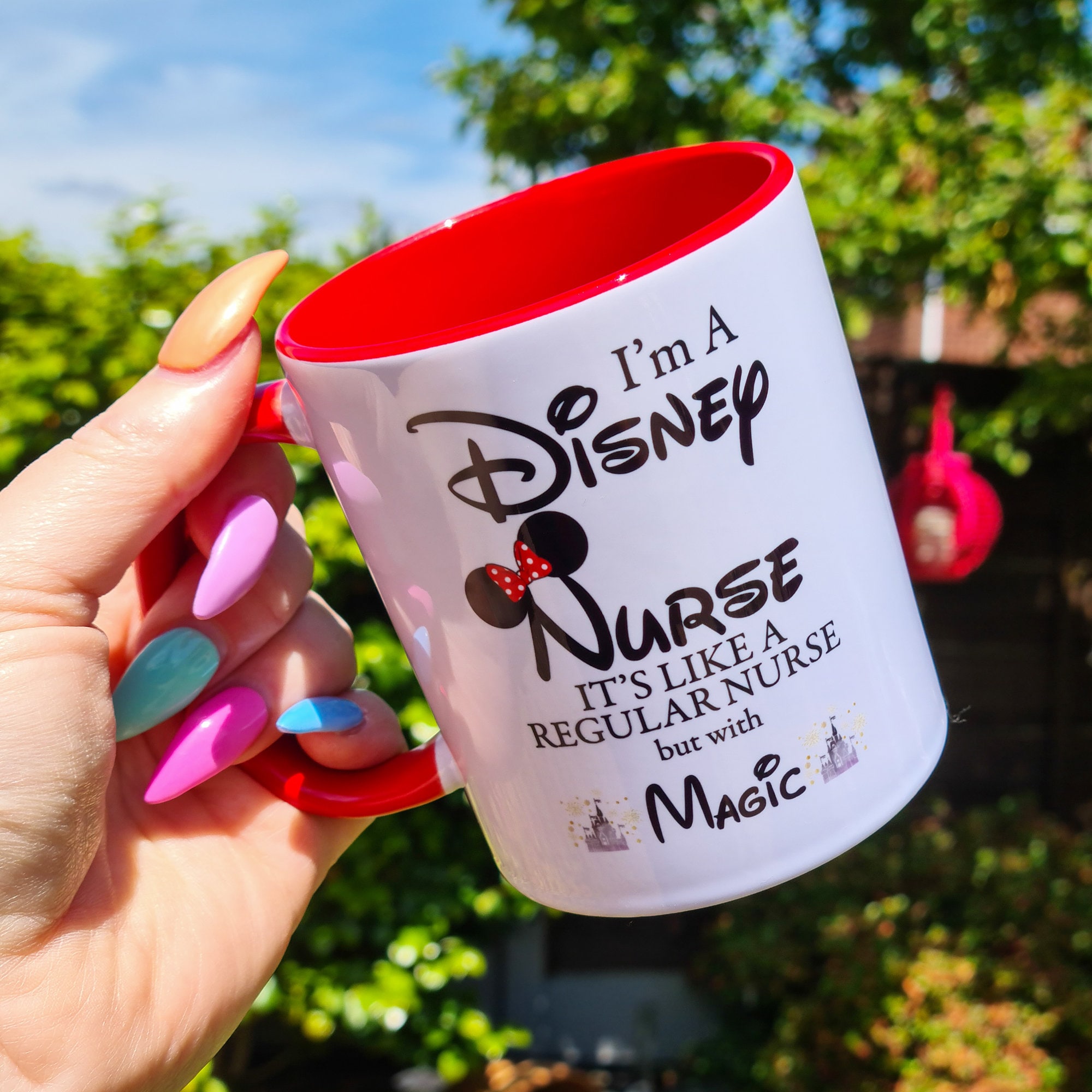 Disney Nurse Mug Gift for Keyworkers Mug for Nurse NHS Etsy UK