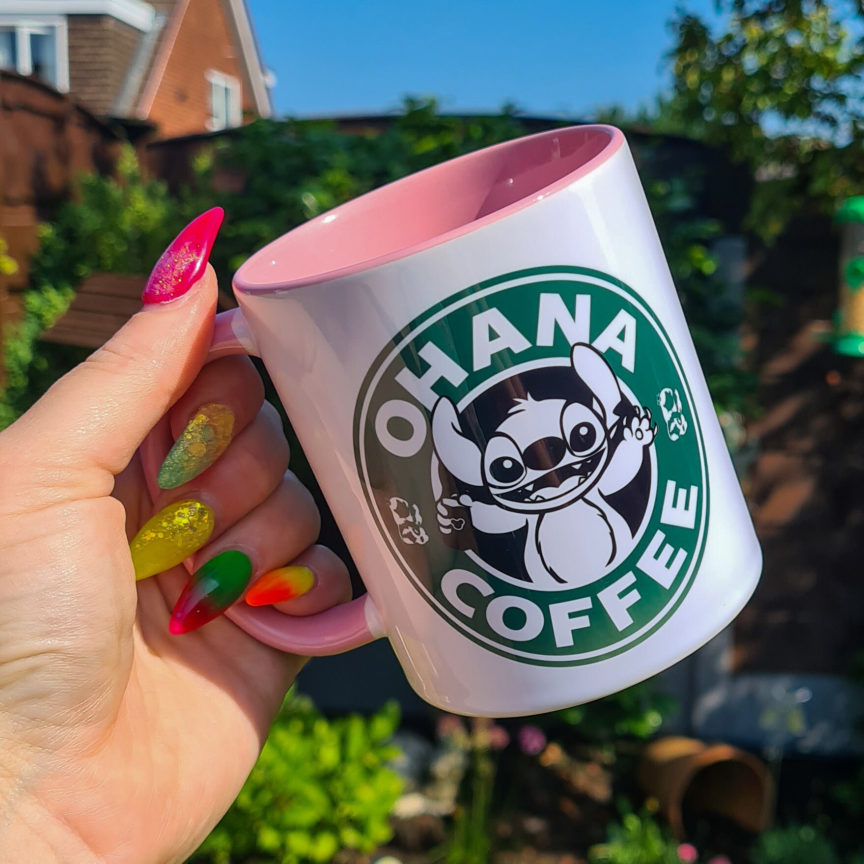 Stitch Mug Disney Mug Starbucks Mug Lilo and Stitch Etsy