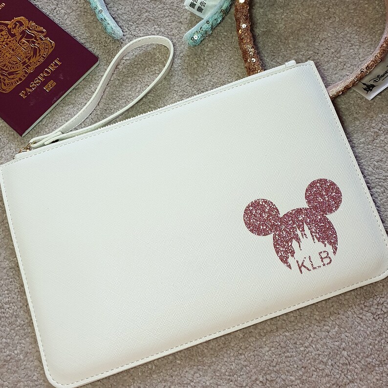 Personalised Disney Travel Document Wallet Disney Passport Etsy UK