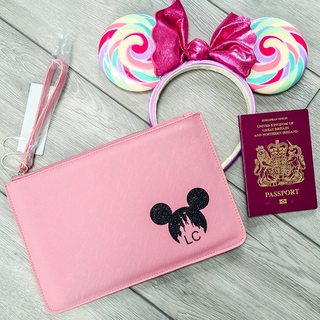 Personalised Disney Travel Document Wallet Disney Passport Wallet