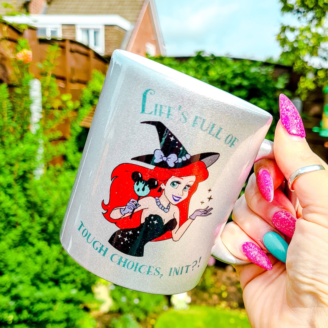 Disney Halloween Mug Disney Princess Mug Halloween Witch Etsy