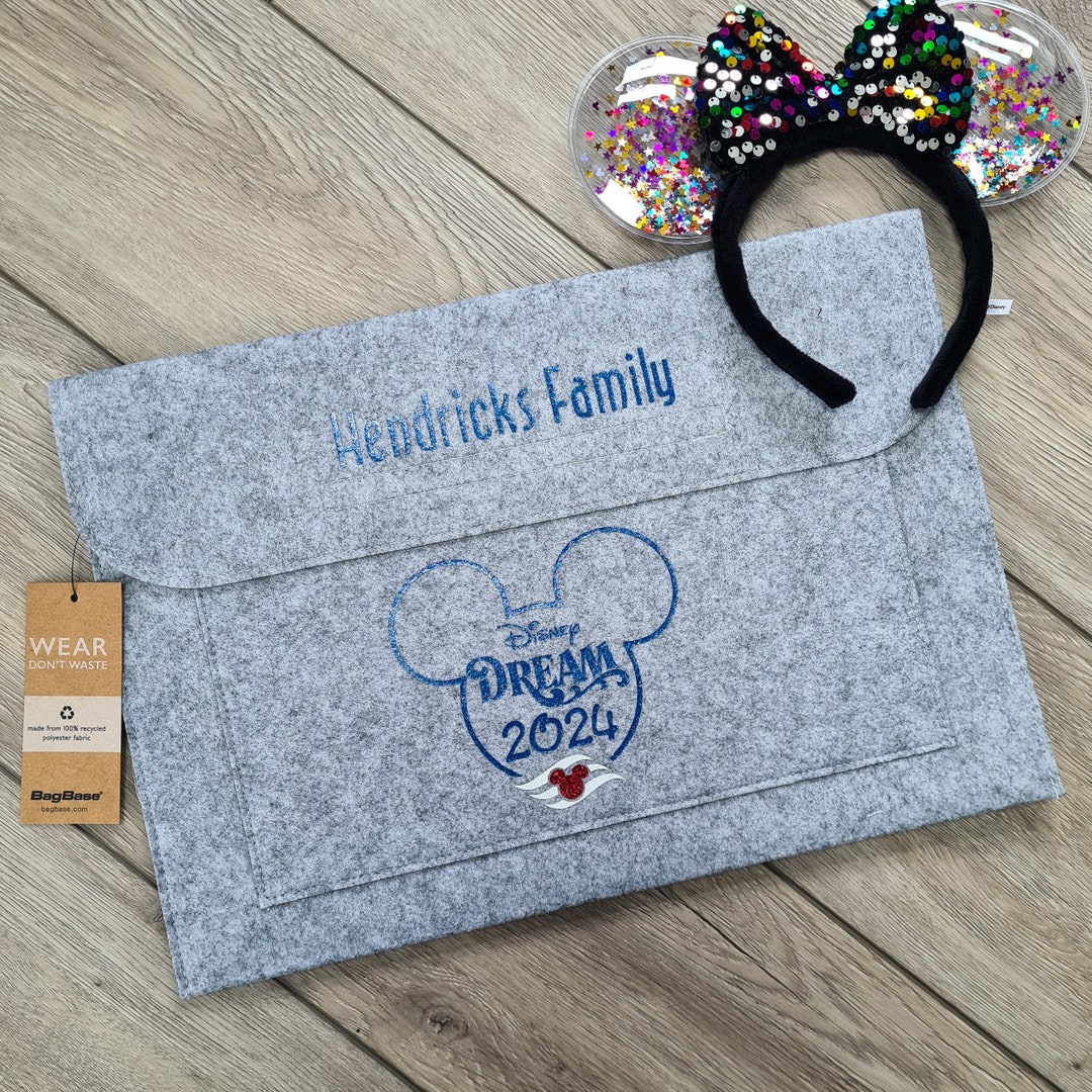 Disney Cruise Line Document Wallet Disney Travel Wallet Disney Holiday