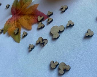 MDF Mickey Mouse Confetti - Disney Wedding Table Decor