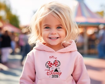 Matching Kids Hoodies for Disney Family Trip 2026, Mickey and