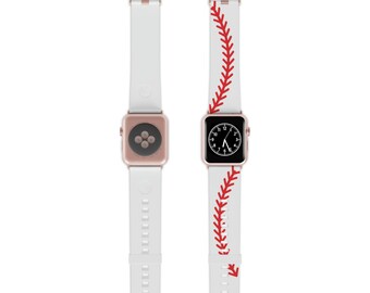 Baseball Stripes Apple Watch Band