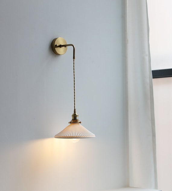 Ceramic Wall Sconce Art Deco Lamp Mid Century Bedside Uk Ceramic Wall Sconce Art Deco Lamp Mid, How To Change A Wall Light Fixture Uk