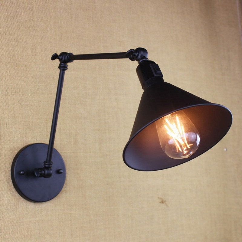 Iron loft Metal Vintage pendant Industrial Edison bulb wall Lamp ceiling light 