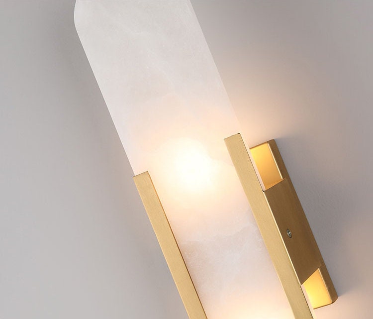 Marble Wall Light Lamp Sconce Fixture Light Wall Lamp Living Etsy
