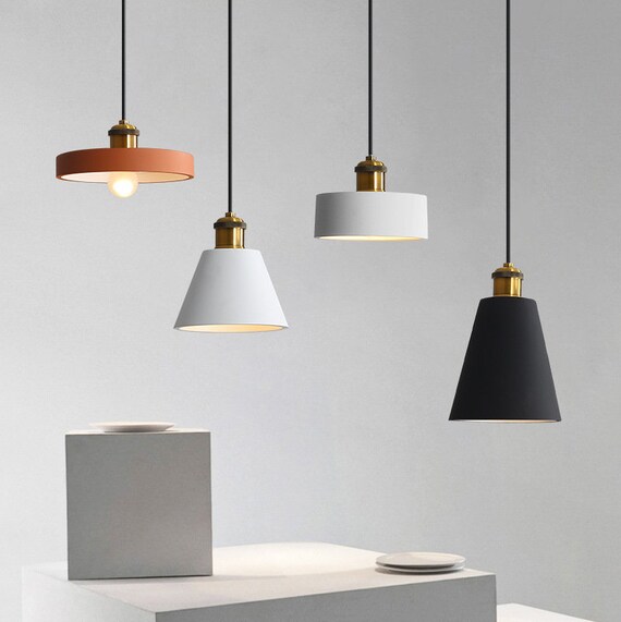 Cement Pendant Light Hanging Chandelier 