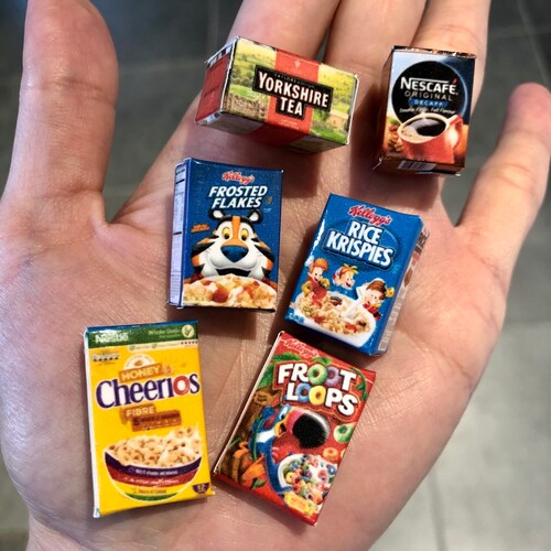 Miniature Bacon Dollhouse Food Etsy