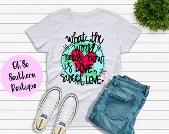 World Needs Love Etsy
