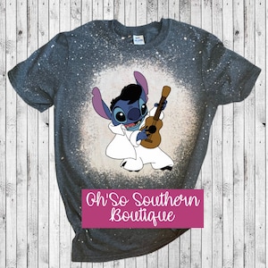Elvis Stitch Shirt, Stitch Graphic Tee, Lilo and Stitch Shirt, Disney Trip T-Shirt
