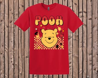 Pooh T-Shirt | Winnie the Pooh Shirt | Vintage Disney Tee | Cute Cartoon Graphic Tee | Unisex Aesthetic T-Shirt | Gift for Fans"