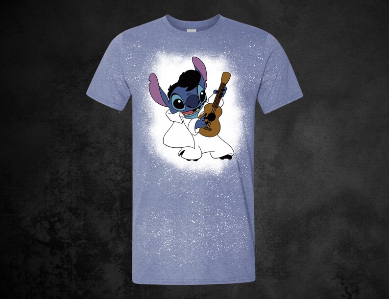 Elvis Stitch Shirt, Stitch Graphic Tee, Lilo and Stitch Shirt, Disney Trip T-Shirt Bild 2