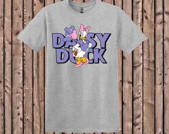 Daisy Duck Retro Shirt, Retro Tee, Daisy Shirt,  Duck Shirt,  Disney Tee,  Disney Shirt,  Daisy  Duck Tee,  Disney Family Shirt,
