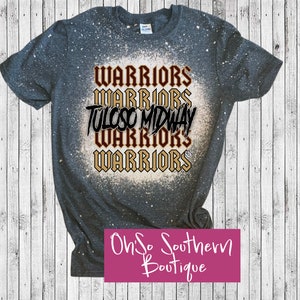 ACDC Tuloso-Midway Warriors Bleached Shirt