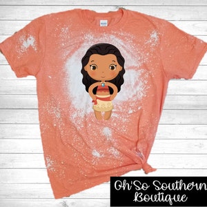 Baby Moana Bleached Shirt