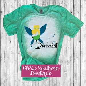 Drinkerbell Bleached Shirt