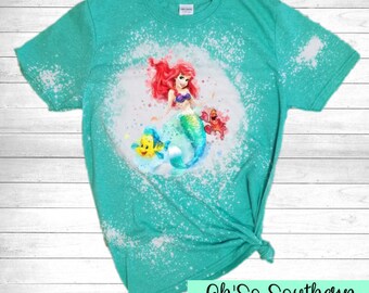 little mermaid t shirt women's
