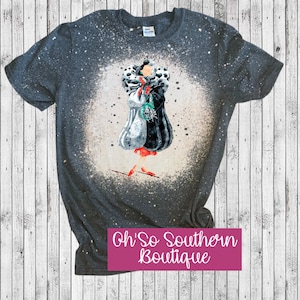 Water Color Cruella Bleached Shirt
