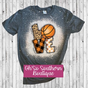 Love Basketball Bleached Shirt