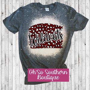 Leopard Swatch Wildcats Shirt