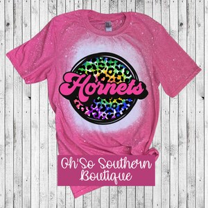 Hornets Rainbow Leopard Shirt